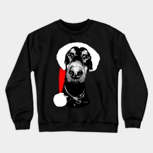 Doberman Claus Crewneck Sweatshirt